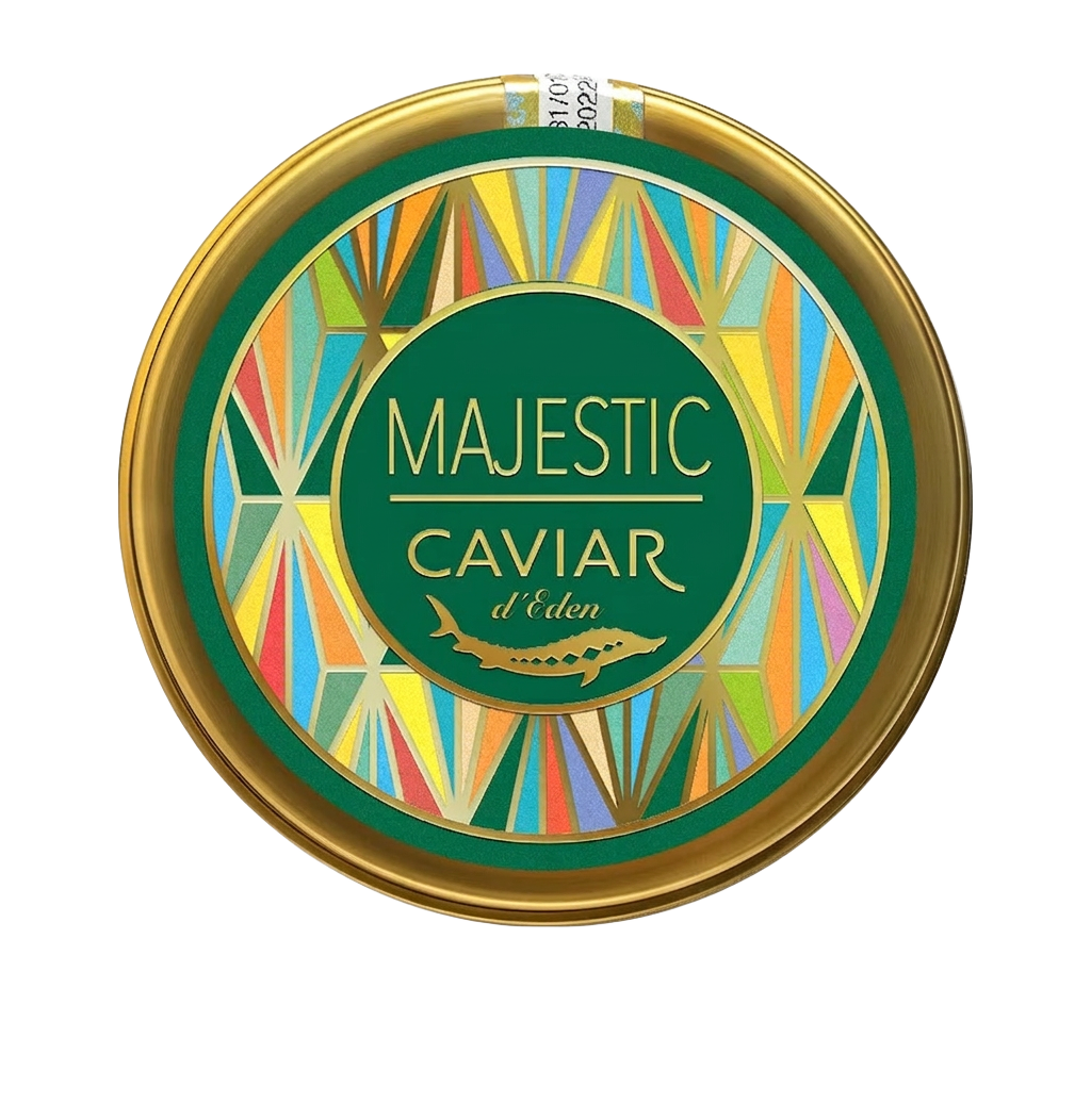 Majestic caviar tin